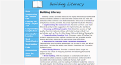 Desktop Screenshot of buildingliteracy.org
